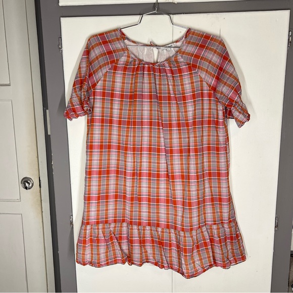 Madewell plaid lagon look size medium - Picture 1 of 7